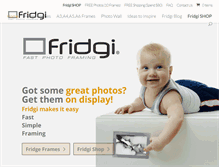 Tablet Screenshot of fridgi.com.au